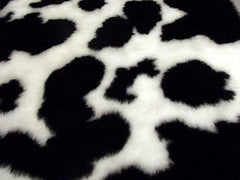 1 pair of Fuzzy Faux fur Headrest covers in a choice of print's