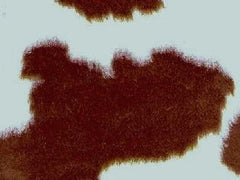 Large 7 Piece print fluffy car accessories set faux fur Choice of print brown cow