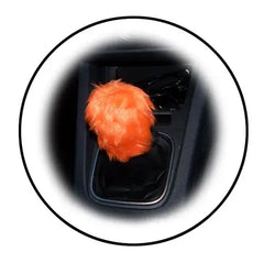 Fuzzy faux fur Gear knob stick shift cover choose your colour