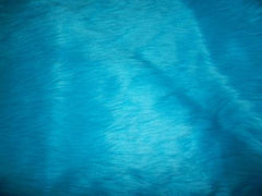 1 pair of Plain furry faux fur fluffy fuzzy plain car seat headrest covers choice of colour Turquoise Teal