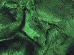 1 pair of furry faux fur car seat belt pads covers choice of colour Bottle Green