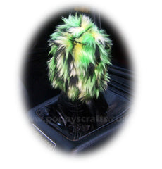Fuzzy faux fur Gear knob stick shift cover choose your Print Croc Reptile