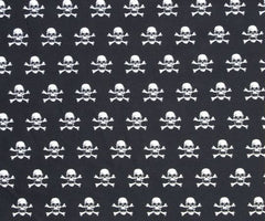 Skull and crossbones print Cotton car steering wheel cover