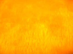 Fuzzy Monster car steering wheel cover Plain faux fur choice of colour Marigold