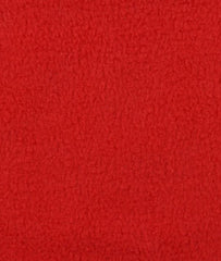 Racing Red fleece car steering wheel cover