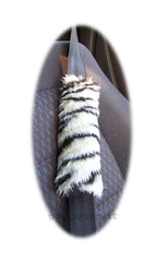 Shoulder Strap Pad choice of prints ideal for bags / guitar straps / seat belts White tiger