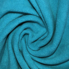 Turquoise / Teal fleece car steering wheel cover